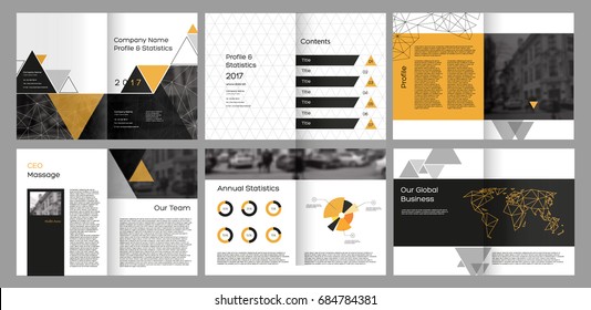 Download Annual Report Yellow Images Stock Photos Vectors Shutterstock PSD Mockup Templates