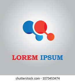 design app communication design with teamwork concept