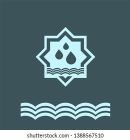 Design of arab bath icon