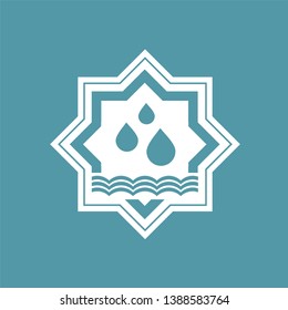 Design of arab bath icon