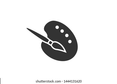 Design or art black icon vector