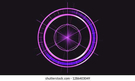 design art circle object