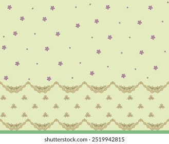 Design Art Digital Textile Design For Shirts And Dupatta Colorful Flowers