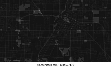 design art light black white map city Las Vegas