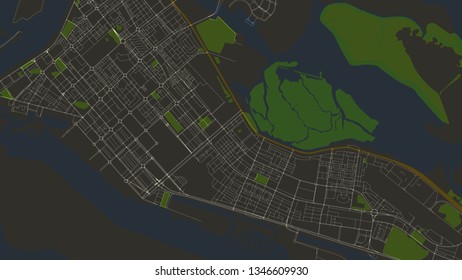 design art  map city Abu Dhabi
