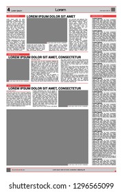 design art newspaper background