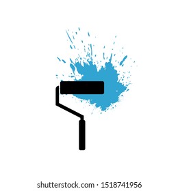 Design of art roller brush draw
