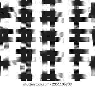 design art seamless pattern with line style