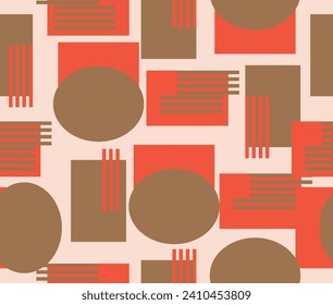 cuadro retro de estilo de diseño sin inconvenientes