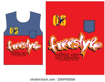 diseño de arte para la impresión de camisetas