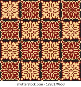 Design asian patterns element. Kazakh national beautiful ornaments on a background. EPS