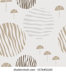 Design with autumn pattern. Vector background. 