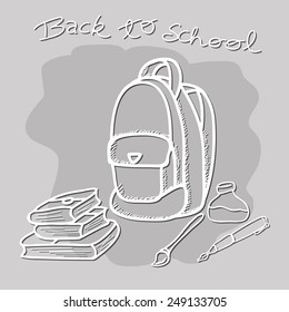 A design for Back to school.