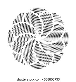 Design backdrop. Abstract monochrome background.