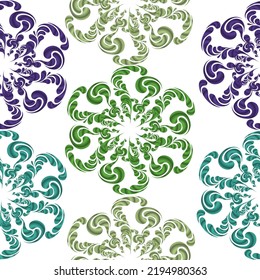 Design backdrop vector.  Hand drawn overlapping background, texture with decor elements, shapes. 