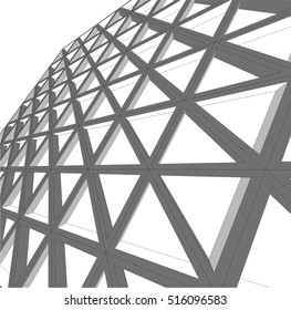 Design background 3d mesh. Geometric structure