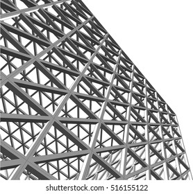 Design background 3d mesh. Geometric structure