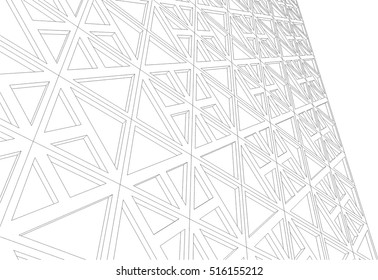 Design background 3d mesh. Geometric structure