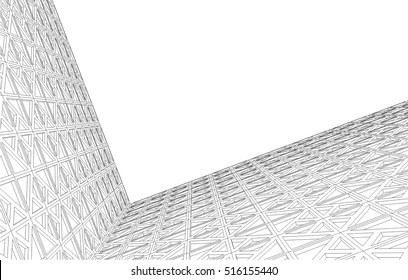 Design background 3d mesh. Geometric structure