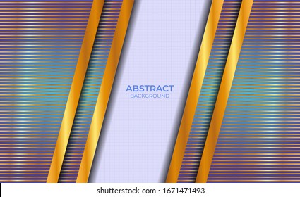 Design Background Abstract Blue And Gold