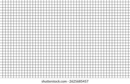 Design background with abstract grid. Vector illustration. Black and white blueprint grid. Sheet blank, template