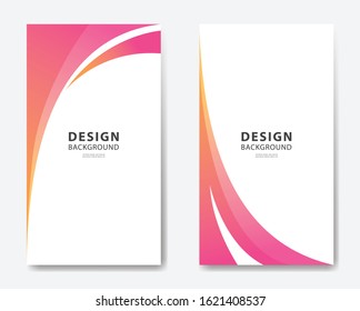 Design background with abstract shape for social media post banner, cover. vector design.
