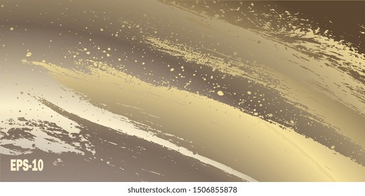 Design background. Abstract vintage background. Art background. Creative vector background for banner and flyer. Texture stains. Designer decorative cover. Vector graphics. Spots and blots