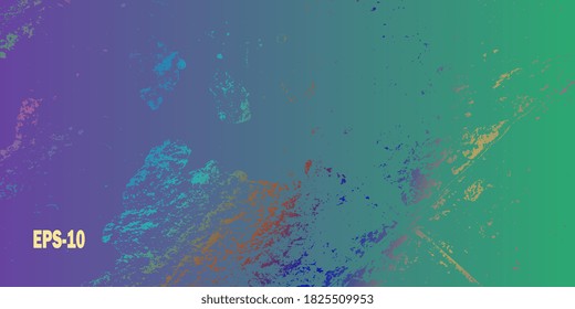 Design background. Abstract vintage background. Art background. Creative vector background for banner and flyer. Texture stains. Designer decorative cover. Vector graphics. Spots and blots