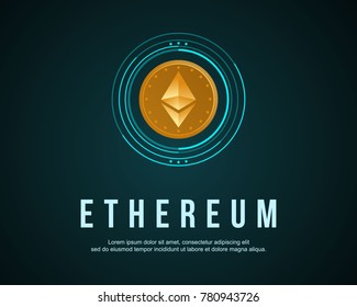 Design background bitcoin style collection
