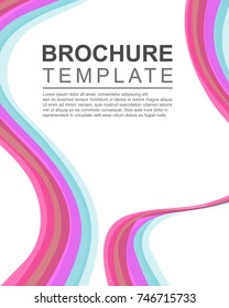 Design background brochure template collection