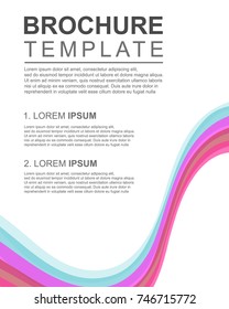 Design background brochure template collection