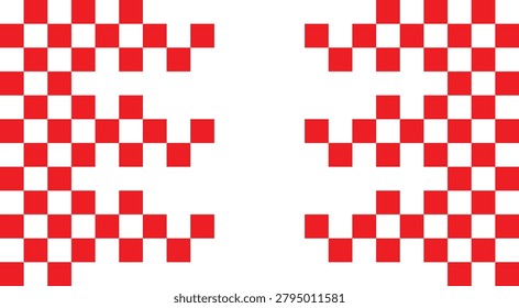 Design background checkered square pixel unique