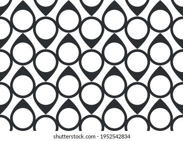 Diseño de fondo con círculos. El fondo es impecable. Para envolver el diseño y la impresión de papel.