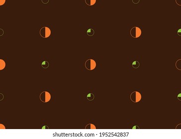 Diseño de fondo con círculos. El fondo es impecable. Para envolver el diseño y la impresión de papel.