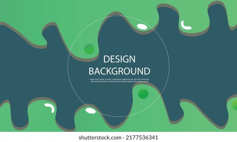 Diseño Fondo colorido con el vector de color gradiente. uso para banner de tamplate, sitios web, etc. Diseño con forma líquida