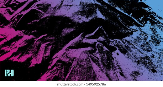 Design background. Designer decorative cover. Business card. Spotted textured background. Vector graphics. Creative vector background for banner and flyer. Spots and blots. EPS-10