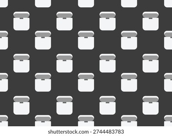 Design background earpod unique design pattern repeat