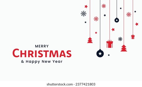 Design background with element christmas