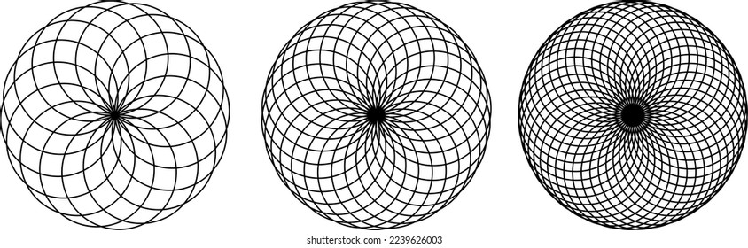 Design background. Figure from lines. Pattern abstraction. Geometry vector illustration.