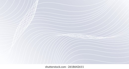 Criar plano de fundo com linhas fluindo. Fundo de conceito de tecnologia futura digital simples