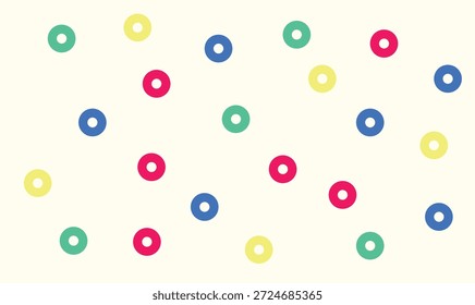 Fondo de diseño bucles afrutados cereal único abstracto