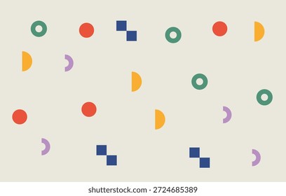 Design background geometric pixel dot unique