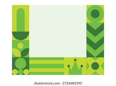 Diseño de fondo de azulejo geométrico abstracto único