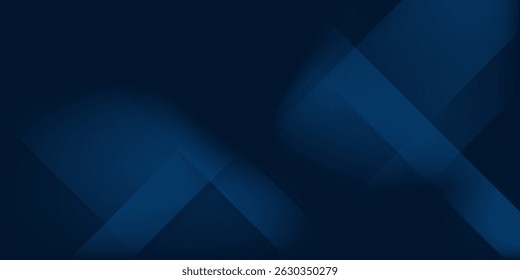 Design background gradient dark navy blue banner illustration