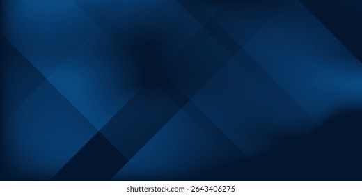 Design background gradient dark navy blue banner illustration abstract simple art
