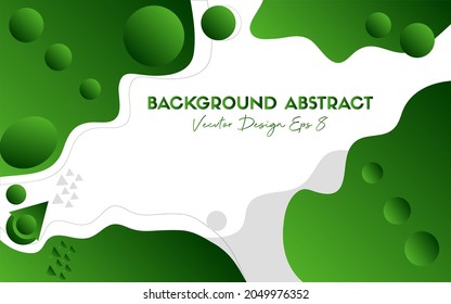 Design Background Green gradation Abstract
