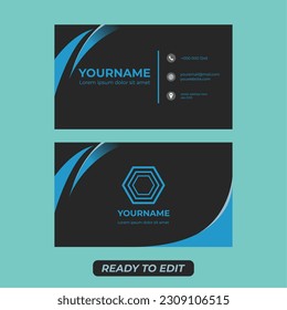 impresión de tarjeta de identidad de fondo de diseño