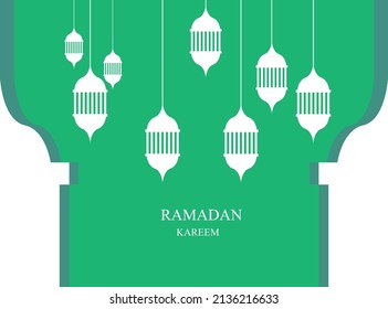 Design background with islamic concept. vector illustration.