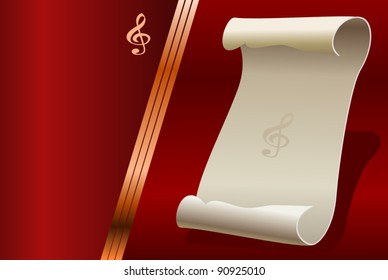 Design for the background music