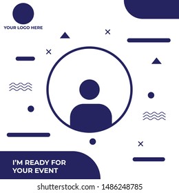 design background photo for your event or business. cover background design for your photo product good for your business, company or organization